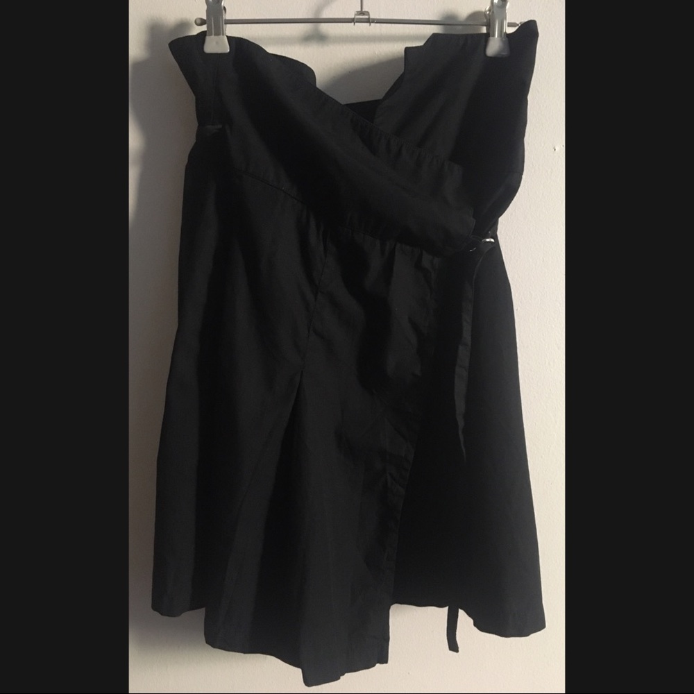 UCOB Wrap Adjustable High Low Waist Skirt - Short